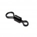 Matt Black Rolling Swivels Size 12 Matt Black Rolling Swivels Size 12